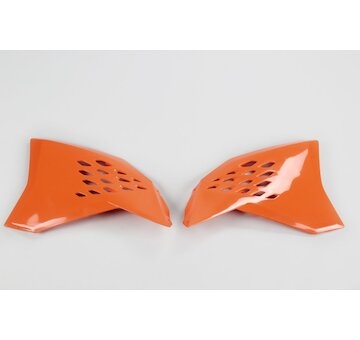 UFO Kryty chladiča KTM SX/SX-F 07-10 EXC/EXC-F 08-11 oranžová