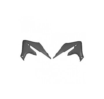 UFO Kryty chladiča Yamaha YZF 250 19-23/WRF 250 20-25/YZF 450 18-22/WRF 450 19-25 sivá