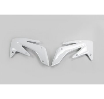 UFO Kryty chladiča Honda CRF250R 04-09 CRF250X 04-17 biela
