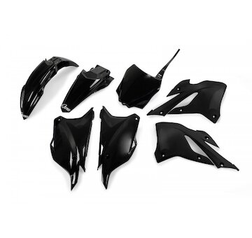 UFO Sada plastov Kawasaki KX85 2022-2026 čierna