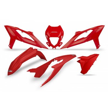 UFO Sada plastov Beta RR 125,200,250,300,350,390,430,480 2023-2024 červená