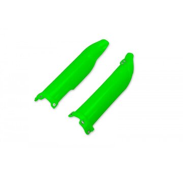 UFO Kryty predných tlmičov Kawasaki KXF 250 09-26 KXF 450 09-26 zelená
