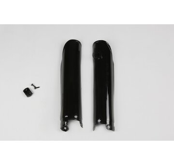 UFO Kryty predných tlmičov KTM SX-SX-F 01-06/EXC-EXC-F 01-07 čierna