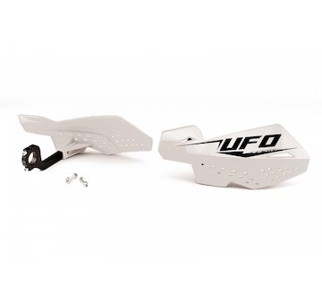 UFO Chrániče páčok Viper 2, biela + montážna sada